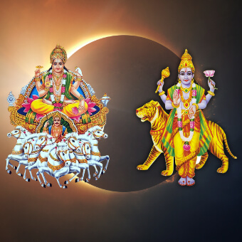 Surya Rahu Grahan Dosha Shanti Puja