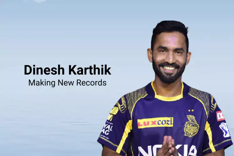 Dinesh Karthik Made a New Record by Surpassing Mahi