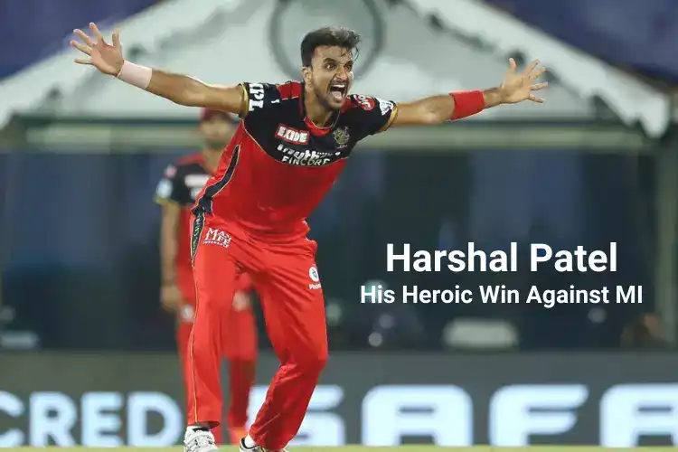 Harshal Patel takes his First Hat-trick, Helps RCB defeat MI