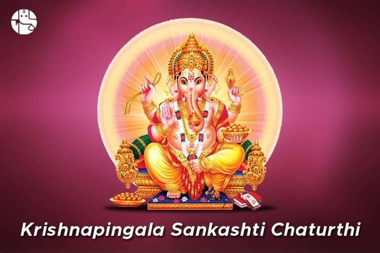 Admire Lord Ganesha On The Holy Occasion Of Krishnapingala Sankashti Chaturthi - GaneshaSpeaks