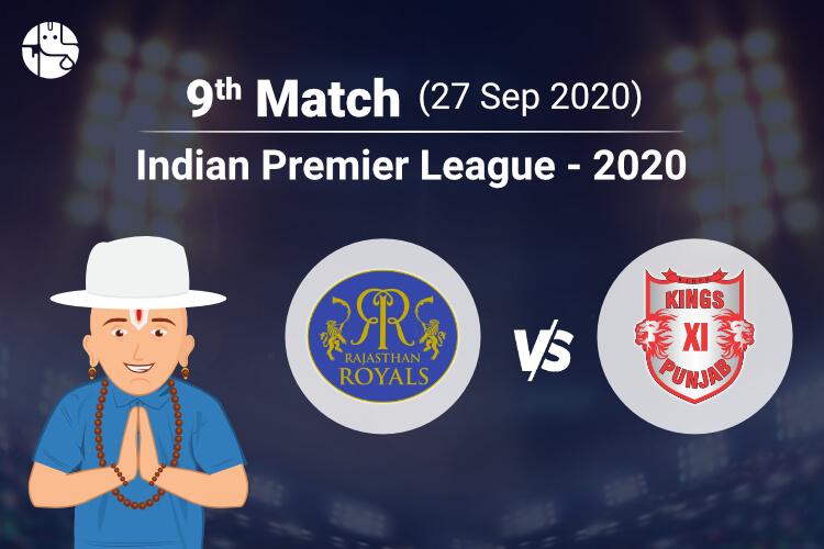 RR vs KXIP IPL Match Prediction