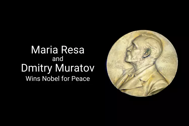 Nobel Peace Prize Winners 2021: Maria Resa and Dmitry Muratov