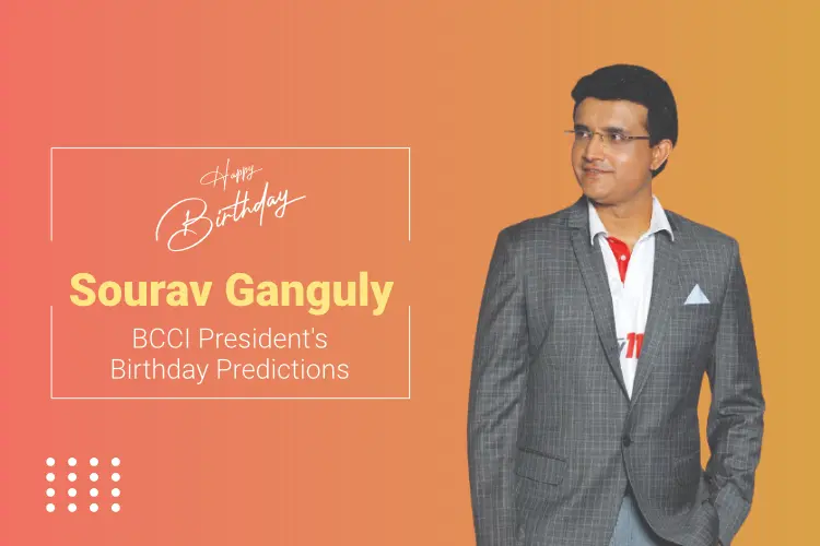 Sourav Ganguly Horoscope: Slow But Steady