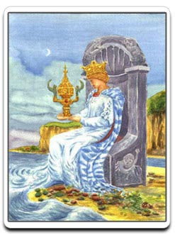 Queen Of Cups Tarot Card Importance Ganeshaspeaks