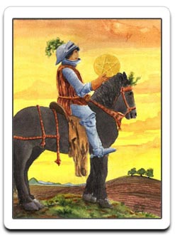 Knight of Pentacles Tarot Card Meaning and Reading