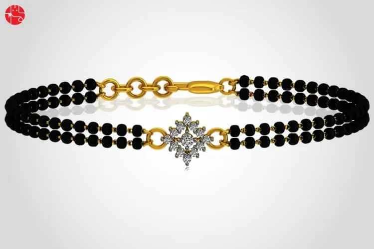 Pravisha Gold Mangalsutra Bracelet  Waman Hari Pethe Jewellers