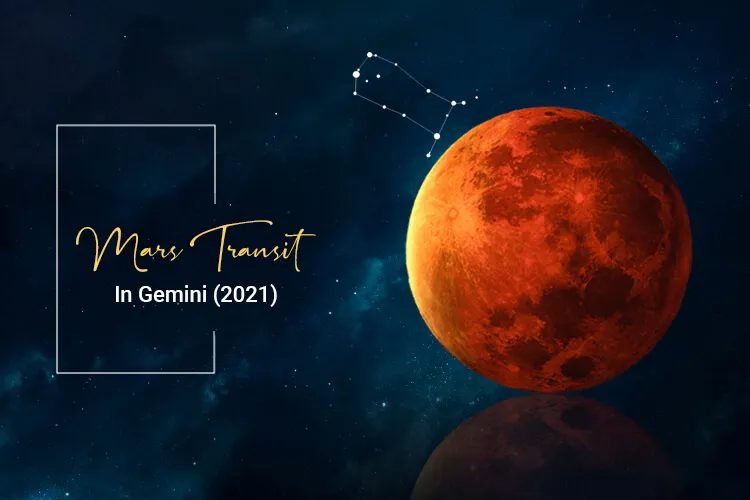 Mars Transit In Gemini 2021