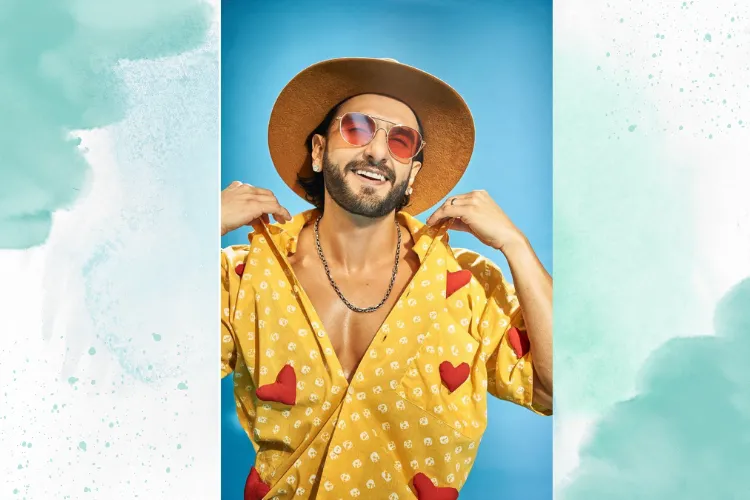 Ranveer Singh, a cluster of stars aligned with a cluster of energy