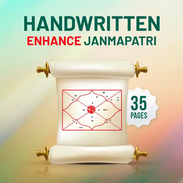 Personalised Handwritten Enhanced Janampatri