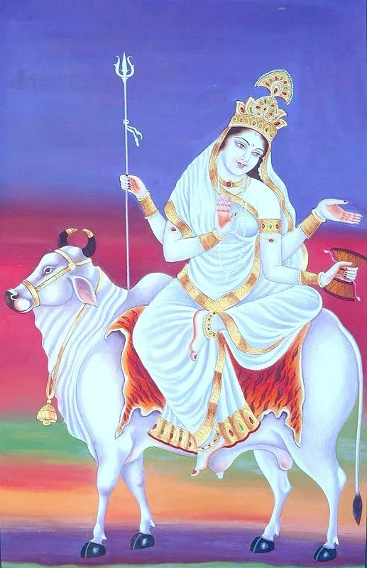 Worship Maa Shailputri on the first day of Navaratri