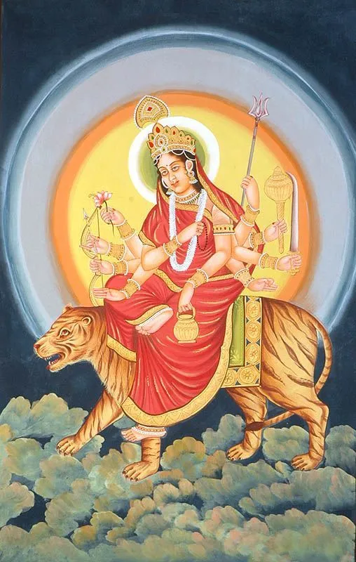 Worship Maa Brahmacharini on the second day of Navaratri