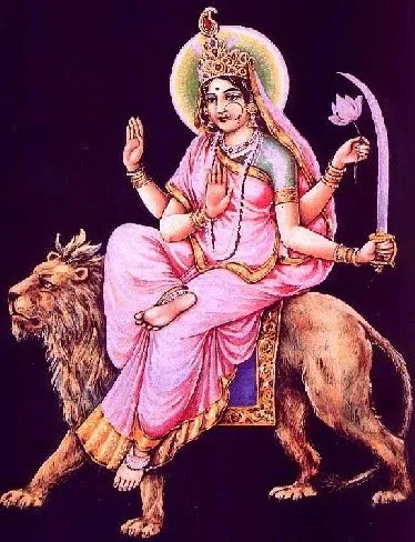 Worship Maa Katyayani on the sixth day of Navaratri