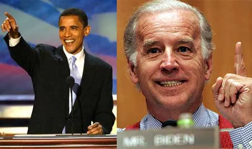 Barack Obama selected Joseph Biden as VP running mate