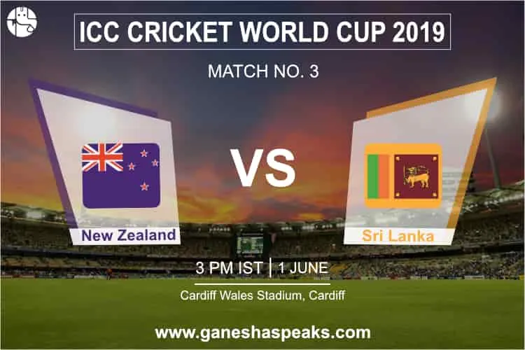 2019 World Cup Prediction: New Zealand Vs Sri Lanka 3rd Match Prediction
