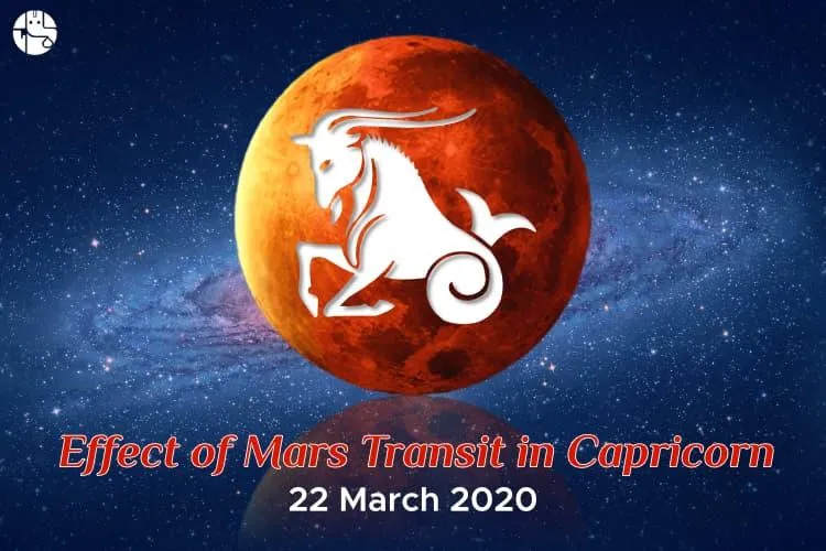 How the Mars transit in Capricorn will affect all the Moon signs