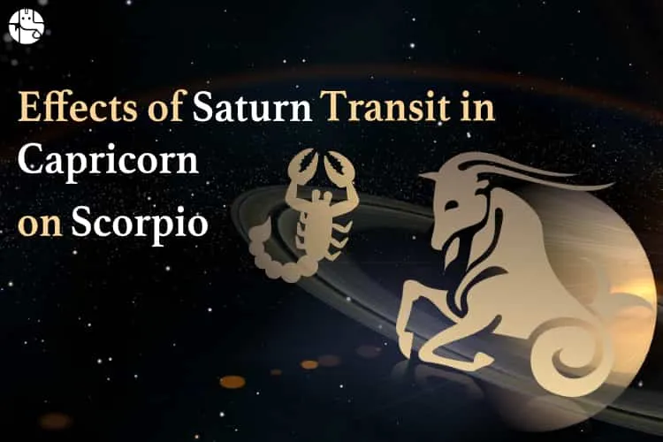 The effects of Saturn's transit on the Scorpio ascendant's life