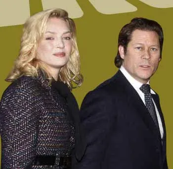 My Super ex-girlfriend Uma Thurman is engaged to Arpad Busson