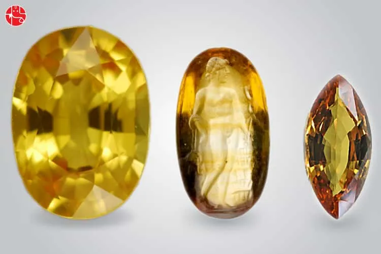 Astrological benefits of Yellow Sapphire