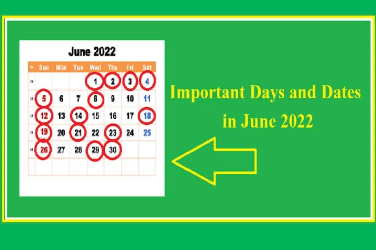 Your favourable and unfavourable days in June