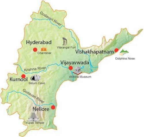 The Best Capital City for the new Andhra Pradesh is Vijayawada,