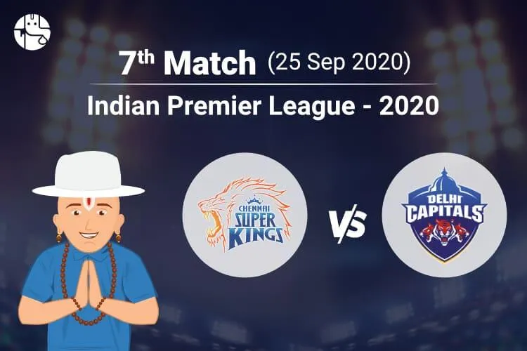 CSK vs DC Match Prediction: A Chance to Rebound for CSK in IPL 2020