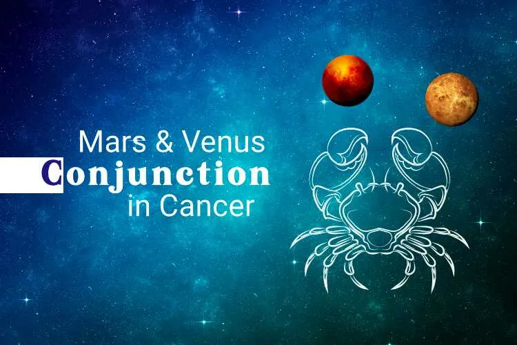 Red Planet Mars and Earth’s Sister Venus Conjunct in Cancer