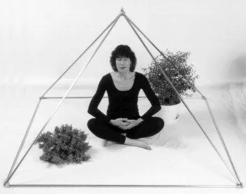 Meditation inside a Pyramid