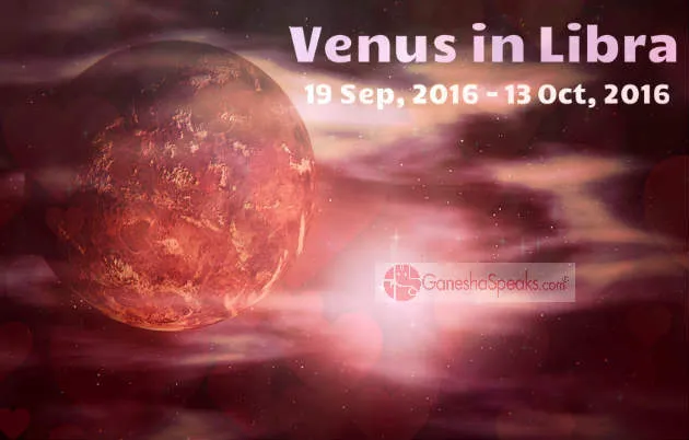 Venus in Libra: Time To Unleash The Inner Artist And Enjoy All Things Pleasant, Says Ganesha