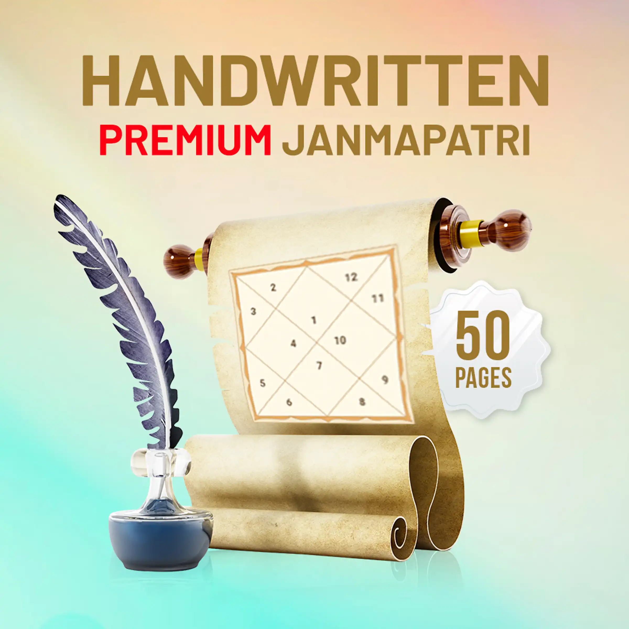 Personalised Handwritten Premium Janampatri