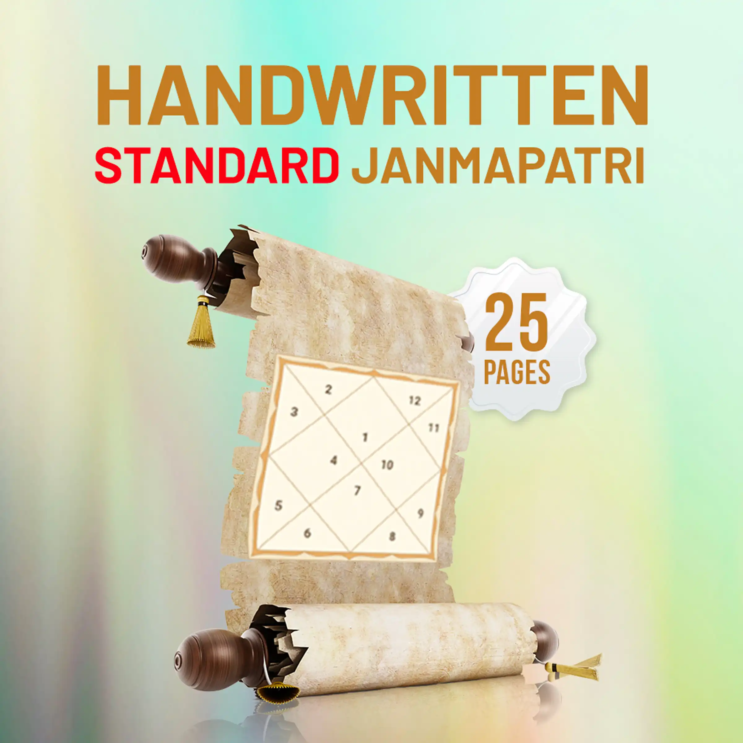 Personalised Handwritten Standard Janampatri – Acharya Upamanyu