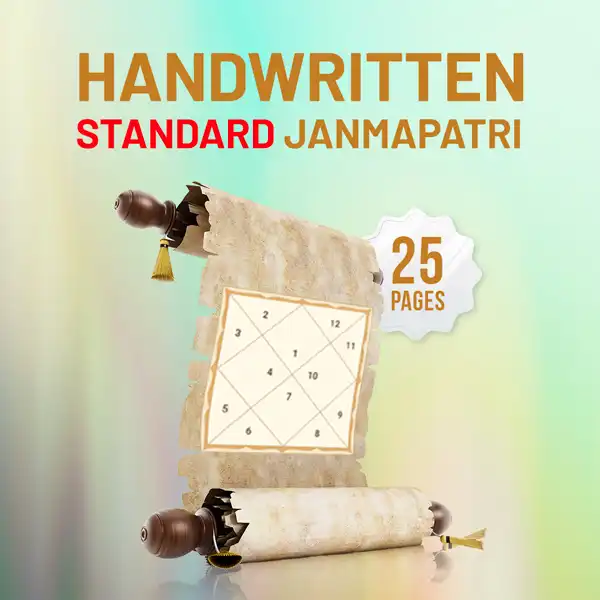 Personalised Handwritten Standard Janampatri