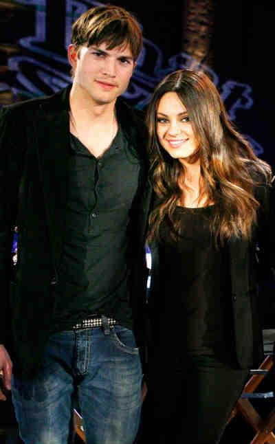 Love may blossom well in the lives of Ashton and Mila