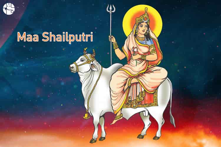 Worship Goddess Shailputri On Navratri First Day