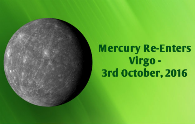 Mercury Re-enters Virgo