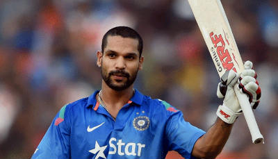 Shikhar doesn't seem to be getting much support from the cosmos; performances may fluctuate!