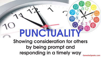 Zodiac Signs and Punctuality
