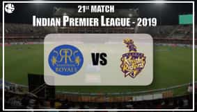 2019 IPL Prediction, RR Vs KKR Who Will Win 21st IPL Match?