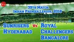 Who Will Win The 39th IPL Match Between SRH And RCB? Here Is The Predicted Ouctome