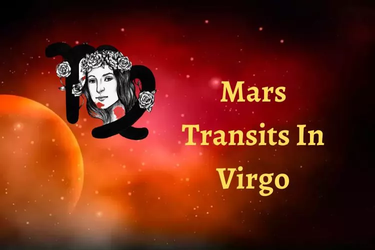 Mars Transit Into Virgo