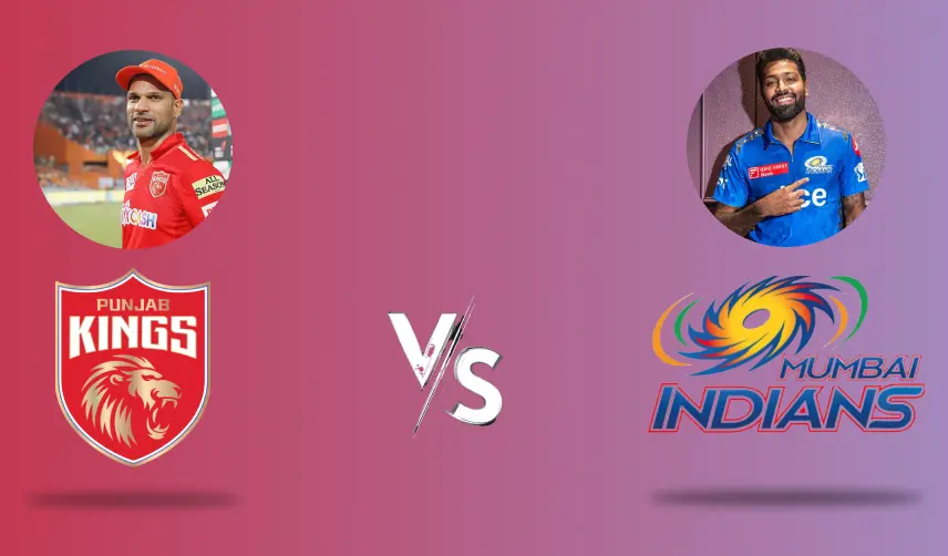 2024 IPL Prediction: PBKS vs MI: Who Will Win 33rd IPL Match?
