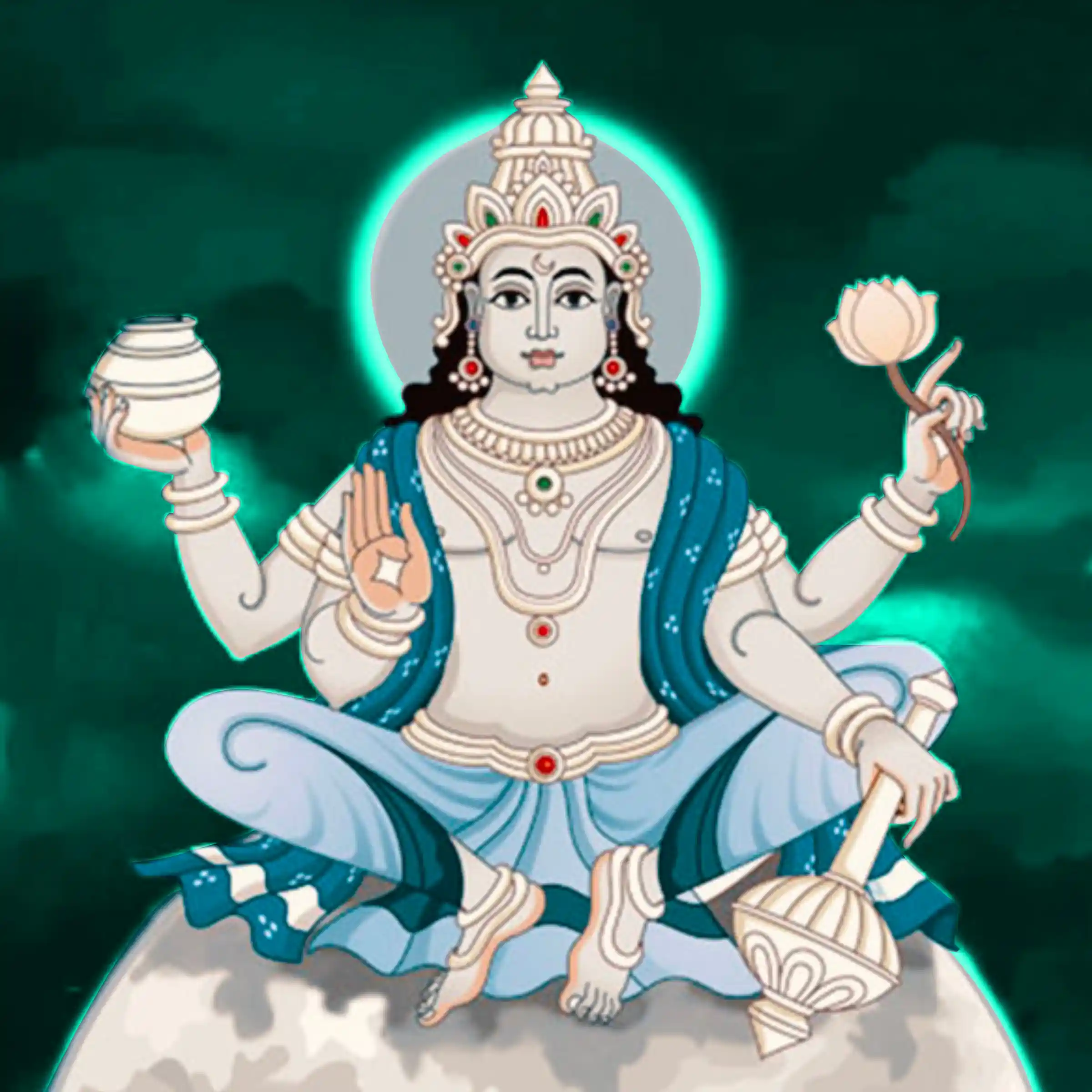 Chandra (Moon) Graha Puja