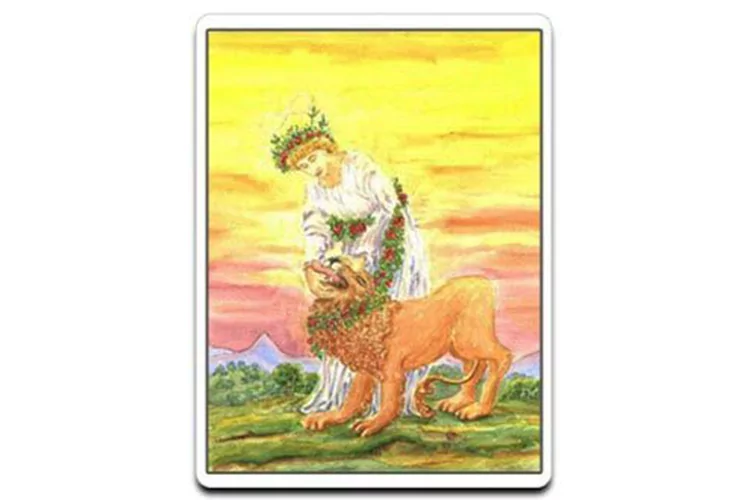 What Does The Strength Tarot Card Depict?