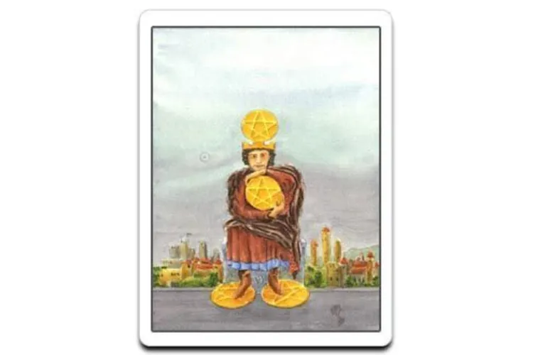 Four of Pentacles Tarot Card Meaning, Upright & Reversed - MyPandit