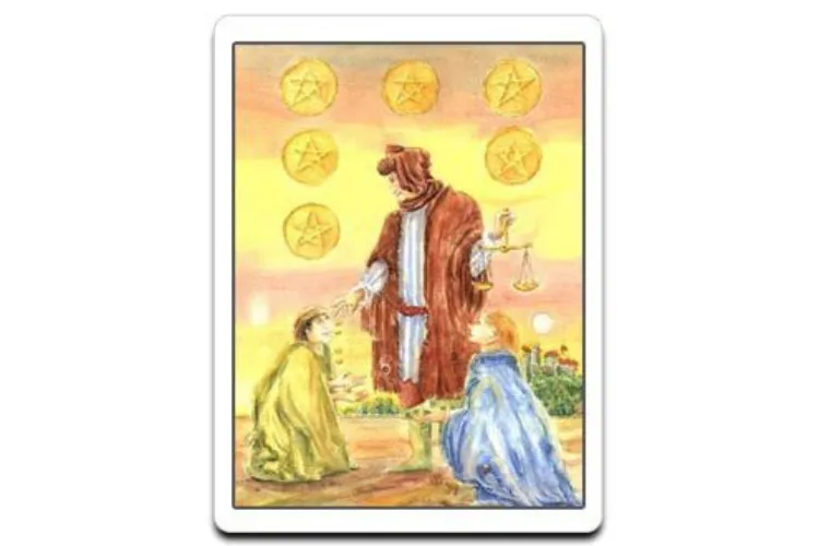 The Six Of Pentacles