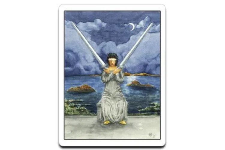 Two of Swords Tarot Card Meanings and Descriptions