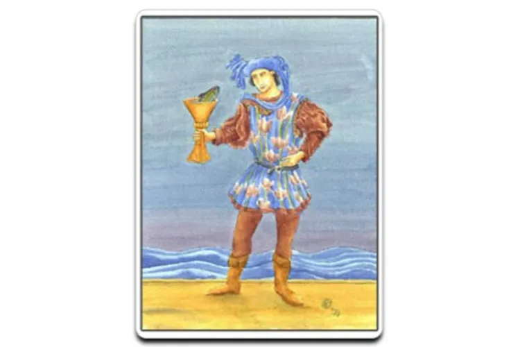 The Page of Cups Tarot Card 