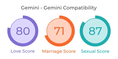 Gemini - Gemini Comaptibility Gemini - Gemini Comaptibility