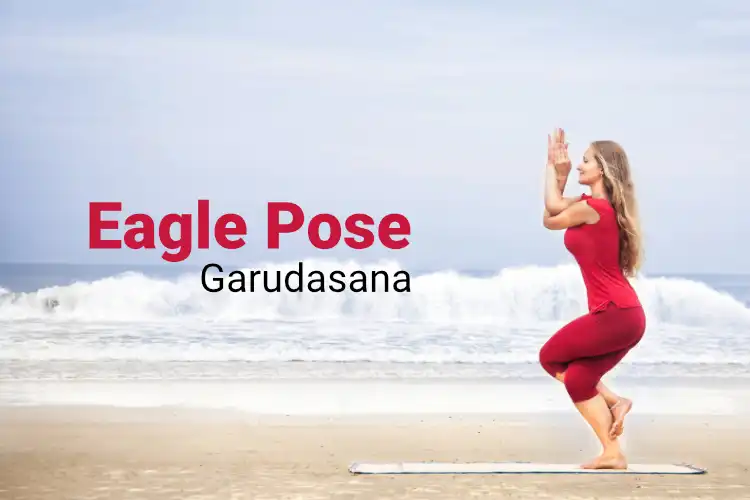 How to do Eagle pose Garudasana - Ekhart Yoga