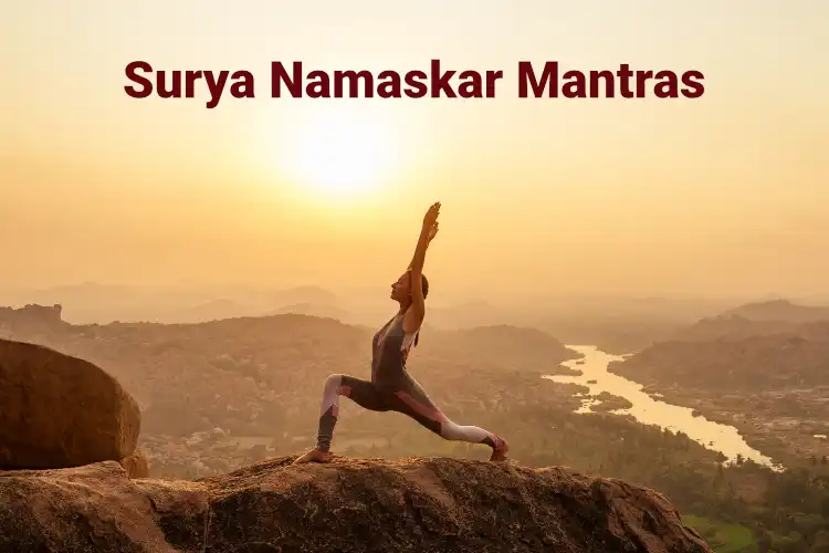 Sun Salutation Surya Namaskar Mantras Stock Illustration  Download Image  Now  Yoga Chakra Sun Salutation  iStock